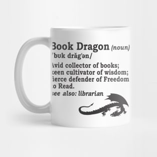 Book Dragon Definition Mug